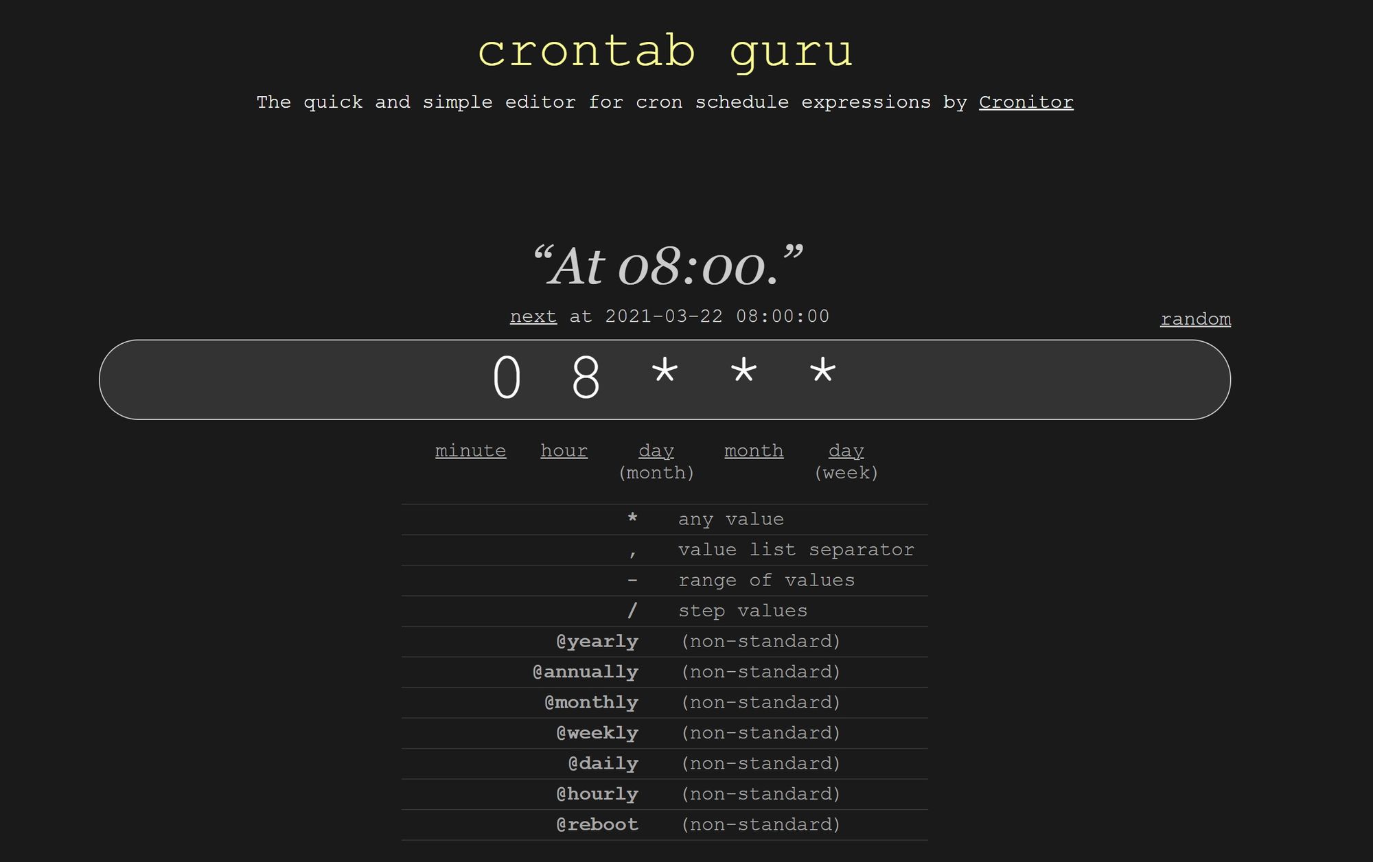 crontab.guru