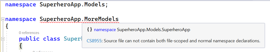 Exploring C# 10: Save Space with File-Scoped Namespaces